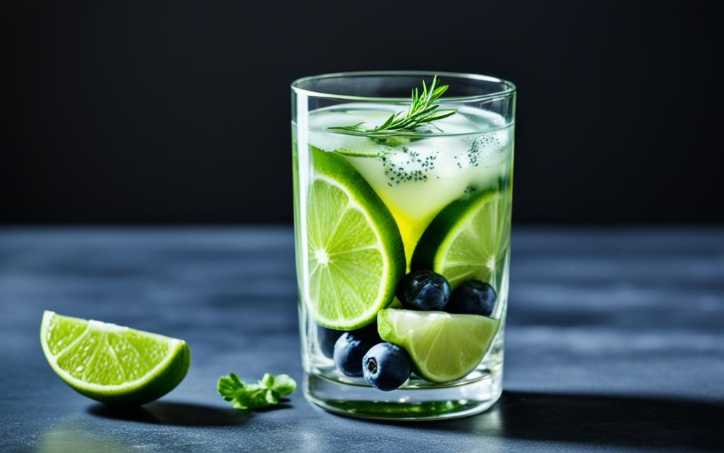 how many calories in a gin and tonic