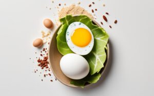 how much protein in 2 eggs